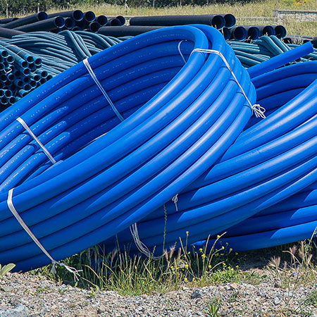 Stockists of water pipes and land drainage products